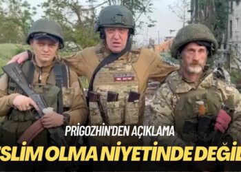 Prigozhin’den açıklama: Teslim olma niyetinde değiliz