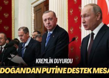 Kremlin duyurdu: Erdoğan’dan Putin’e destek mesajı