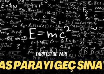 Tarifesi de var: Bas parayı geç sınavı