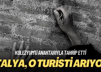 Hapis cezası alabilir: İtalya, Kolezyum’u anahtarıyla tahrip eden turisti arıyor