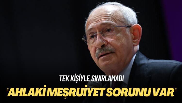 Tek kişiyle sınırlamadı: Ahlaki meşruiyet sorunu var