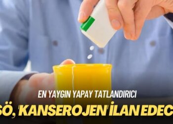 En yaygın yapay tatlandırıcı: DSÖ, ‘kanserojen’ ilan edecek
