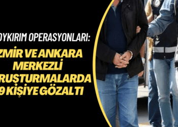 Soykırım operasyonları: İzmir ve Ankara merkezli soruşturmalarda 49 kişiye gözaltı