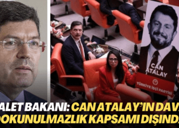 Adalet Bakanı Tunç: Can Atalay’ın davası dokunulmazlık kapsamı dışında