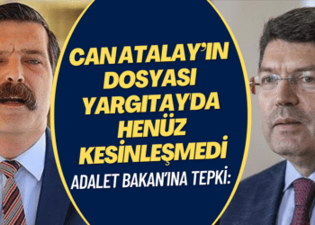 Adalet Bakan’ına tepki: Can Atalay’ın dosyası Yargıtay’da henüz kesinleşmedi