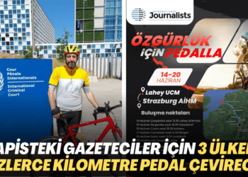 Hapisteki gazeteciler için 3 ülkede yüzlerce kilometre pedal çevirecek