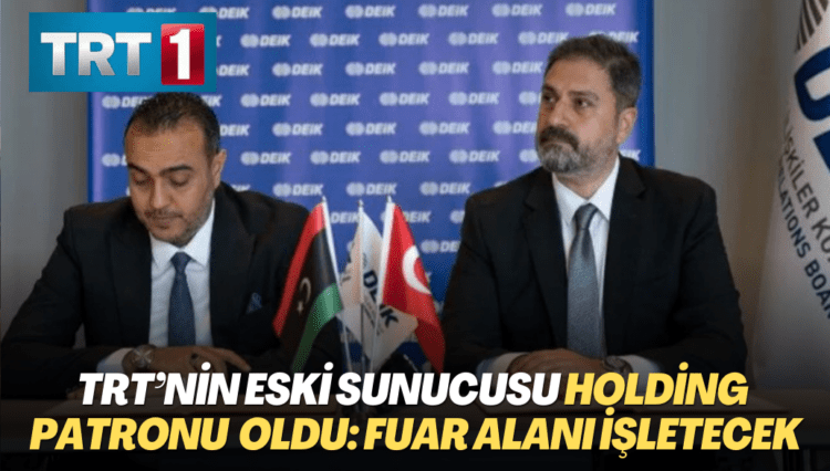 TRT’nin eski sunucusu holding patronu oldu