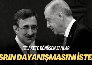 Felakete dönüşen zamlar: ‘Asrın dayanışması’nı istedi