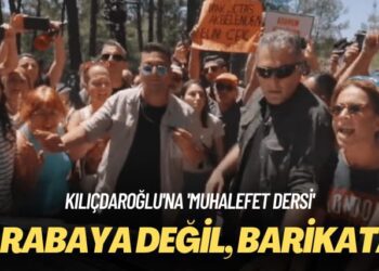 Kılıçdaroğlu’na ‘muhalefet dersi’: Arabaya değil, barikata