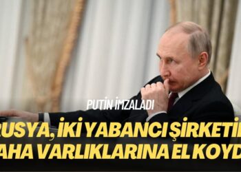 Putin imzaladı: Rusya, iki yabancı şirketin daha varlıklarına el koydu
