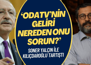 ‘Odatv’nin geliri nereden onu sorun?’ Soner Yalçın ile Kılıçdaroğlu arasında ‘gelir’ tartışması yaşandı