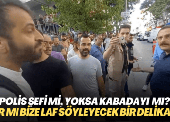 Polis şefi eylemcilere kabadayı gibi seslendi: ‘Var mı bize laf söyleyecek bir delikanlı’