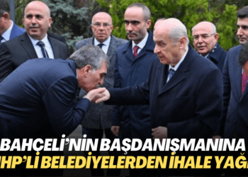 Bahçeli’nin başdanışmanına MHP’li belediyelerden ihale yağdı
