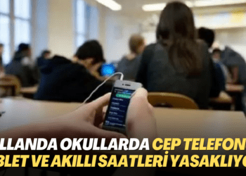 Hollanda okullarda cep telefonu, tablet ve akıllı saatleri yasaklıyor