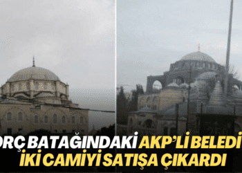 Borç batağındaki AKP’li belediye, iki camiyi satışa çıkardı