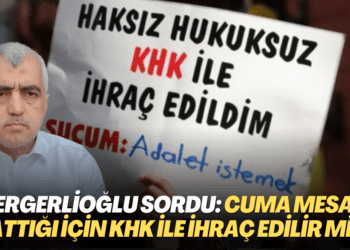 Gergerlioğlu Adalet Bakanına sordu: Cuma mesajı attığı için KHK ile ihraç edilir mi?