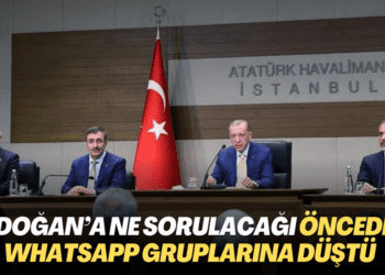 Erdoğan’a hangi soruların sorulabileceği Whatsapp gruplarına düştü