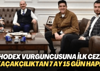 Thodex vurguncusu Fatih Özer’e ilk hapis cezası: Kaçakçılıktan 7 ay 15 gün hapis