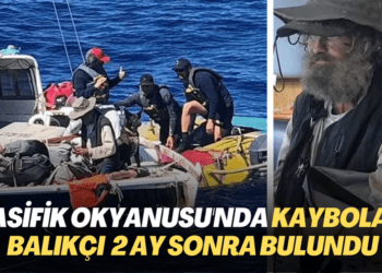 Pasifik okyanusu’nda kaybolan balıkçı 2 ay sonra bulundu
