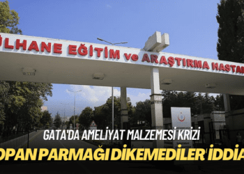 ‘GATA’daki malzeme krizi, kopan parmağı dikmeyi engelledi’ iddiası