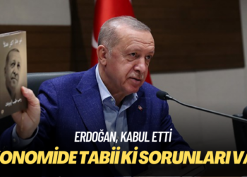 Erdoğan Türkiye’nin ekonomik sorunları olduğunu kabul etti