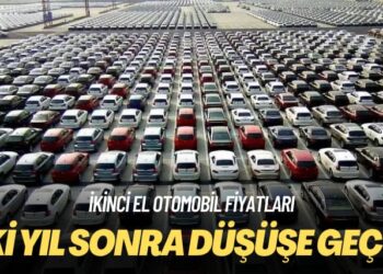 İkinci el otomobil fiyatları: İki yıl sonra düşüşe geçti