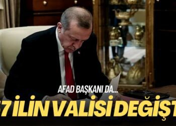 57 ilin valisi değişti