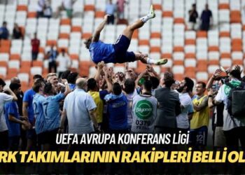 UEFA Avrupa Konferans Ligi: Türk takımlarının rakipleri belli oldu