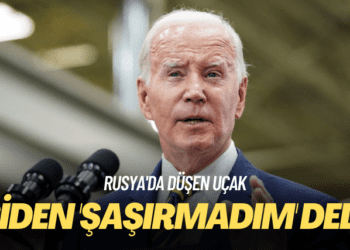 Rusya’da düşen uçak: Biden ‘şaşırmadım’ dedi