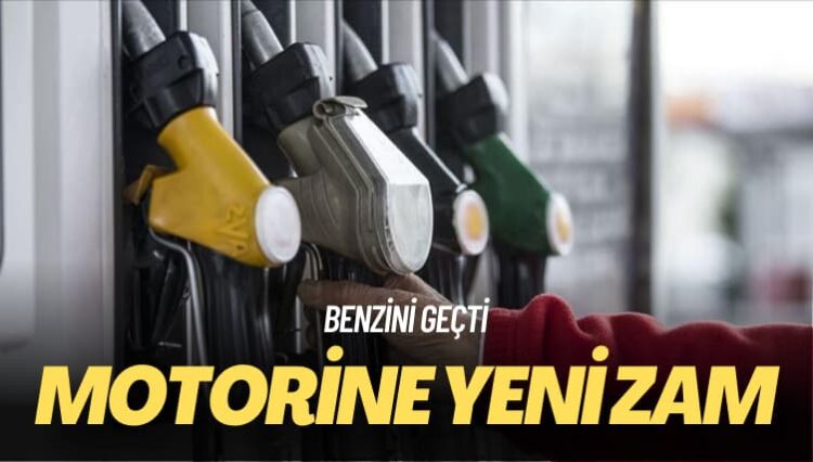 Motorine yeni zam: Benzini geçti