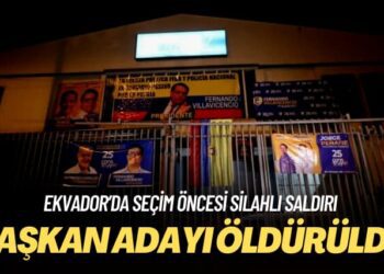 Ekvador’da seçim öncesi başkan adayı öldürüldü