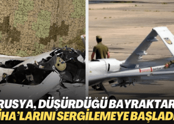 Rusya, düşürdüğü Bayraktar İHA’larını sergilemeye başladı