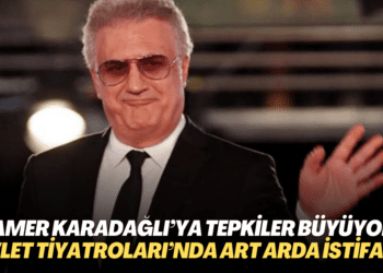 Tamer Karadağlı’ya tepkiler büyüyor; Devlet Tiyatroları’nda art arda istifalar