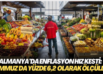 Almanya’da enflasyon hız kesti: temmuz ayında yüzde 6,2 olarak ölçüldü