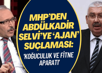 MHP’den Abdülkadir Selvi’ye ‘ajan’ suçlaması: Koğuculuk ve fitne aparatı