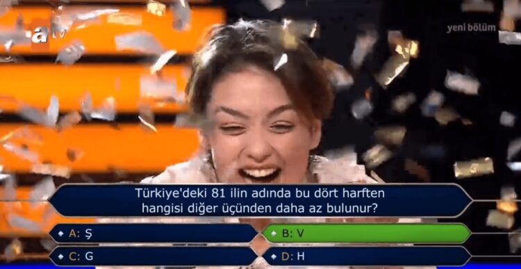 ‘Kim milyoner olmak ister’de büyük ödülü kazandı