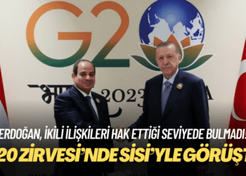 Erdoğan, G20 Zirvesi’nde Sisi’yle görüştü