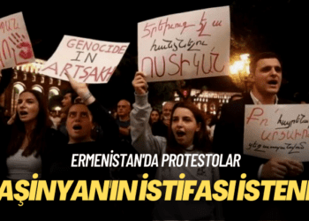 Dağlık Karabağ’da ilan edilen ateşkes sonrası Ermenistan’da protestolar: Göstericiler, Başbakan Paşinyan’ın istifasını istedi