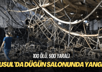Musul’da düğün salonunda yangın: 100 ölü, 500 yaralı