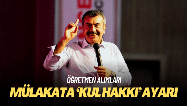 Eğitim bakanı Tekin: Mülakatla ilgili bambaşka bir yapıyı getiriyoruz