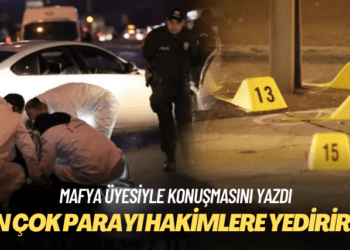 Mafya üyesiyle konuşmasını yazdı: En çok parayı hakimlere yediririz