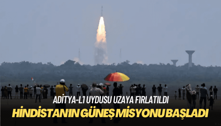 Aditya-L1 uydusu uzaya fırlatıldı: Hindistan’ın Güneş misyonu başladı