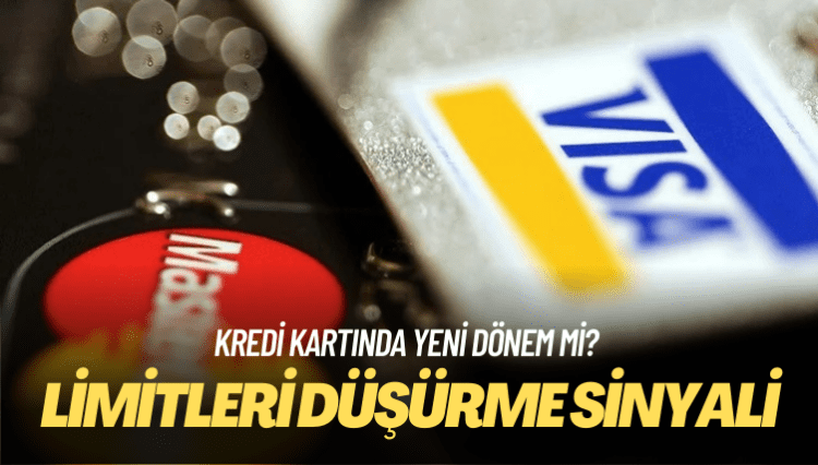 Bankalardan kredi kartı limitlerini düşürme sinyali
