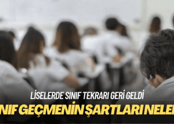 Liselerde sınıf tekrarı geri geldi: Sınıf geçmenin şartları neler?