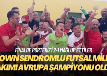 Down Sendromlu Futsal Milli Takımı Avrupa şampiyonu oldu