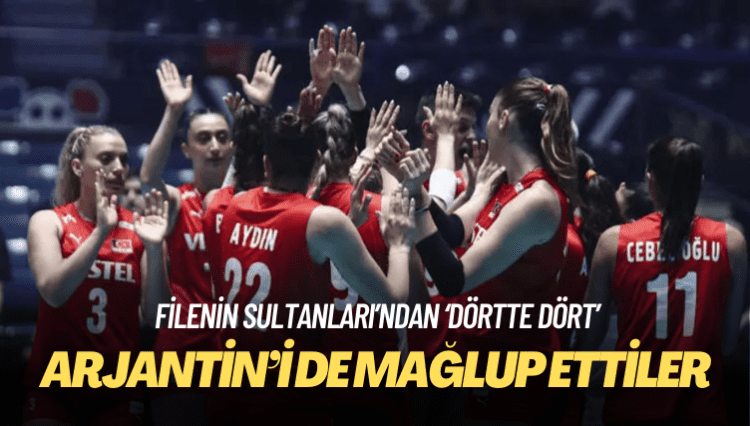 Filenin Sultanları’ndan ‘dörtte dört’: Arjantin’i de mağlup ettiler