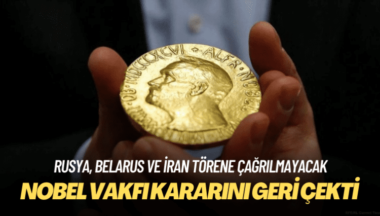 Nobel Vakfı kararını geri çekti