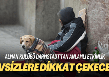 Evsizlik: Alman kulübü Darmstadt’tan anlamlı etkinlik