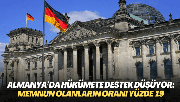 Almanya’da hükümete destek düşüyor: Memnun olanların oranı yüzde 19