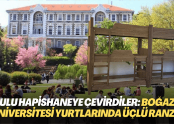 Okulu hapishaneye çevirdiler: Boğaziçi Üniversitesi yurtlarında üçlü ranza dönemi
